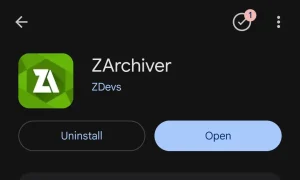 Indian Bike Driving 3d Old Version Download 5 Step 1: Install Zarchiver from Google Play Store